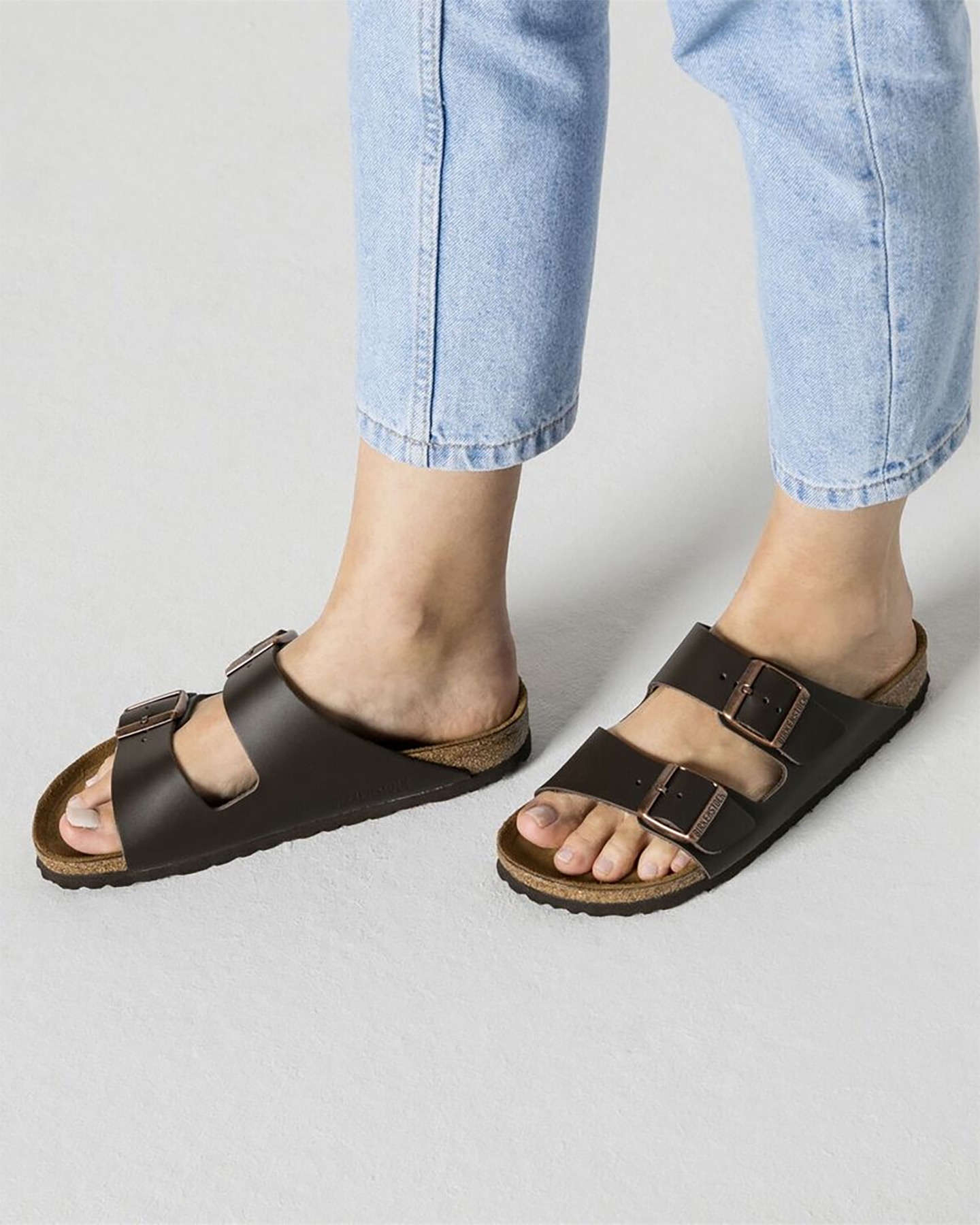 Sandali BIRKENSTOCK ARIZONA M - Marrone - 5 | Cisalfa Sport